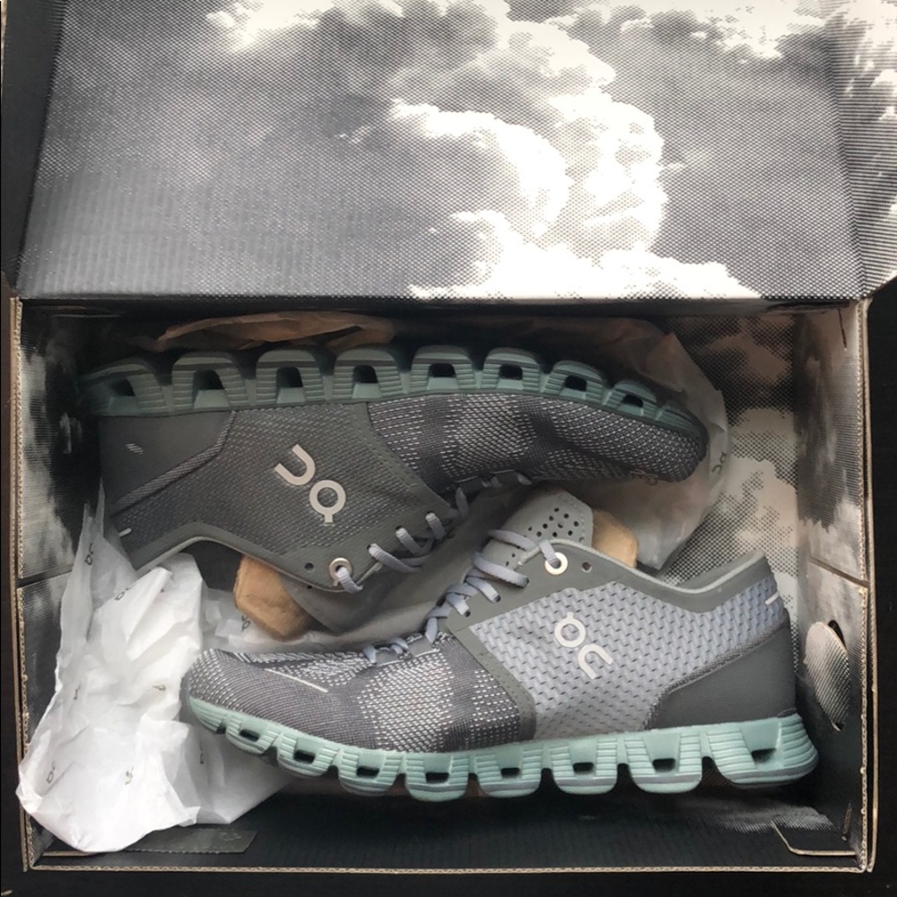 Cloud X. Rock | Sea On running shoes (new in box)